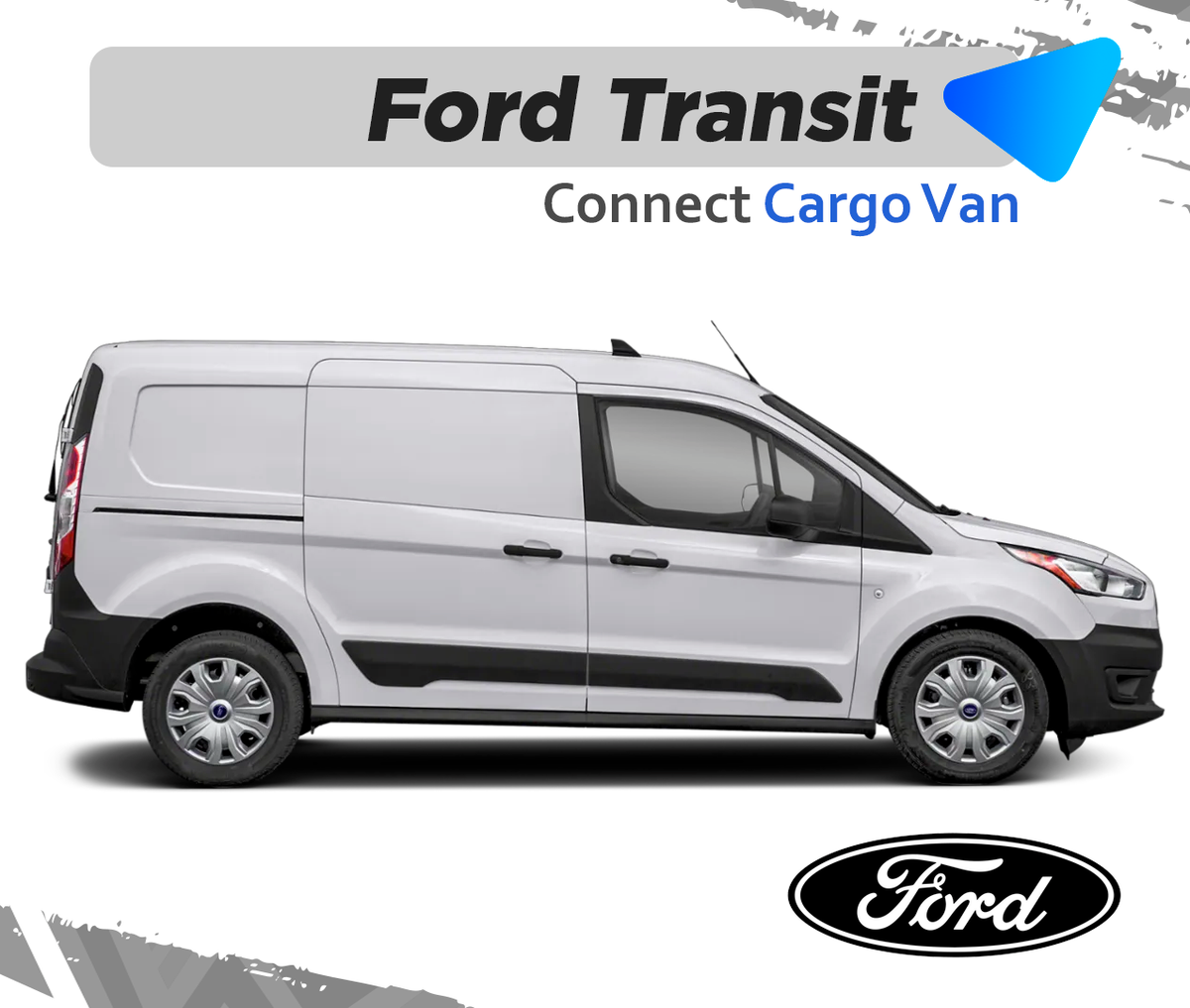 FORD TRANSIT CONNECT CARGO VAN COMMERCIAL VINYL