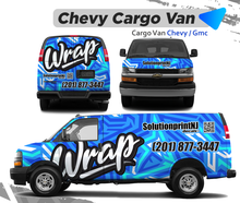 CHEVY CARGO VAN WRAP COMMERCIAL