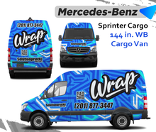 VAN MERCEDES BENZ SPRINTER 144 COMBOS WRAP GRAPHICS
