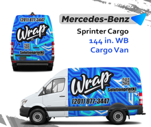 VAN MERCEDES BENZ SPRINTER 144 COMBOS WRAP GRAPHICS