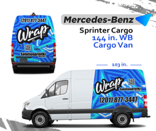 VAN MERCEDES BENZ SPRINTER 144 COMBOS WRAP GRAPHICS