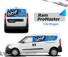 DODGE RAM PROMASTER CITY COMBOS WRAPS GRAPHICS