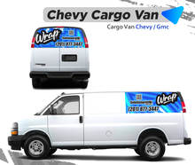CHEVY CARGO VAN  COMBOS WRAP