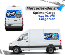 VAN MERCEDES BENZ SPRINTER 144 COMBOS WRAP GRAPHICS