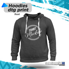 Custom Hoodies Direct Print full color front.