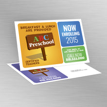 custom 1000 Post Card glossy finish High Quality full color both side size 7"x 5"