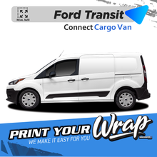 PRINT YOUR WRAP FORD TRANSIT CONNECT CARGO VAN