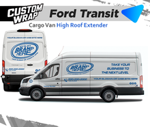 VAN FORD TRANSIT HIGH ROOF COMBOS CUSTOM WRAPS GRAPHICS