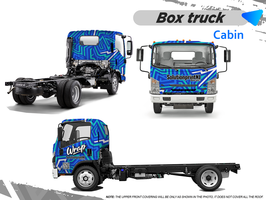 TRUCK ISUZU TRUCK CAB FULL WRAP