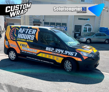 FORD TRANSIT CONNECT CARGO VAN / CUSTOM COMMERCIAL FLEET WRAP
