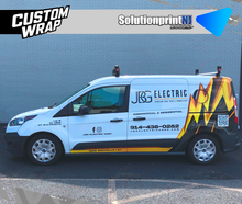 FORD TRANSIT CONNECT CARGO VAN / CUSTOM COMMERCIAL FLEET WRAP