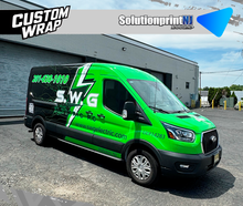 VAN FORD TRANSIT MEDIUM ROOF COMBOS WRAPS GRAPHICS