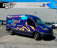 VAN FORD TRANSIT MEDIUM ROOF COMBOS WRAPS GRAPHICS