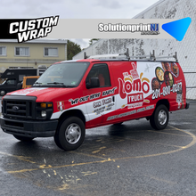 FORD SERIES-E CARGO VAN EXTENDED COMBOS WRAP