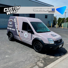 VAN FORD TRANSIT CONNECT COMBOS WRAPS GRAPHICS
