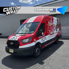 VAN FORD TRANSIT HIGH ROOF COMBOS CUSTOM WRAPS GRAPHICS