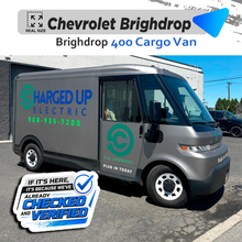 VEHICLE TEMPLATE FOR WRAP CHEVROLET BRIGHTDROP 400 1:1 Scale