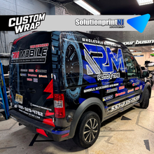 VAN FORD TRANSIT CONNECT COMBOS WRAPS GRAPHICS