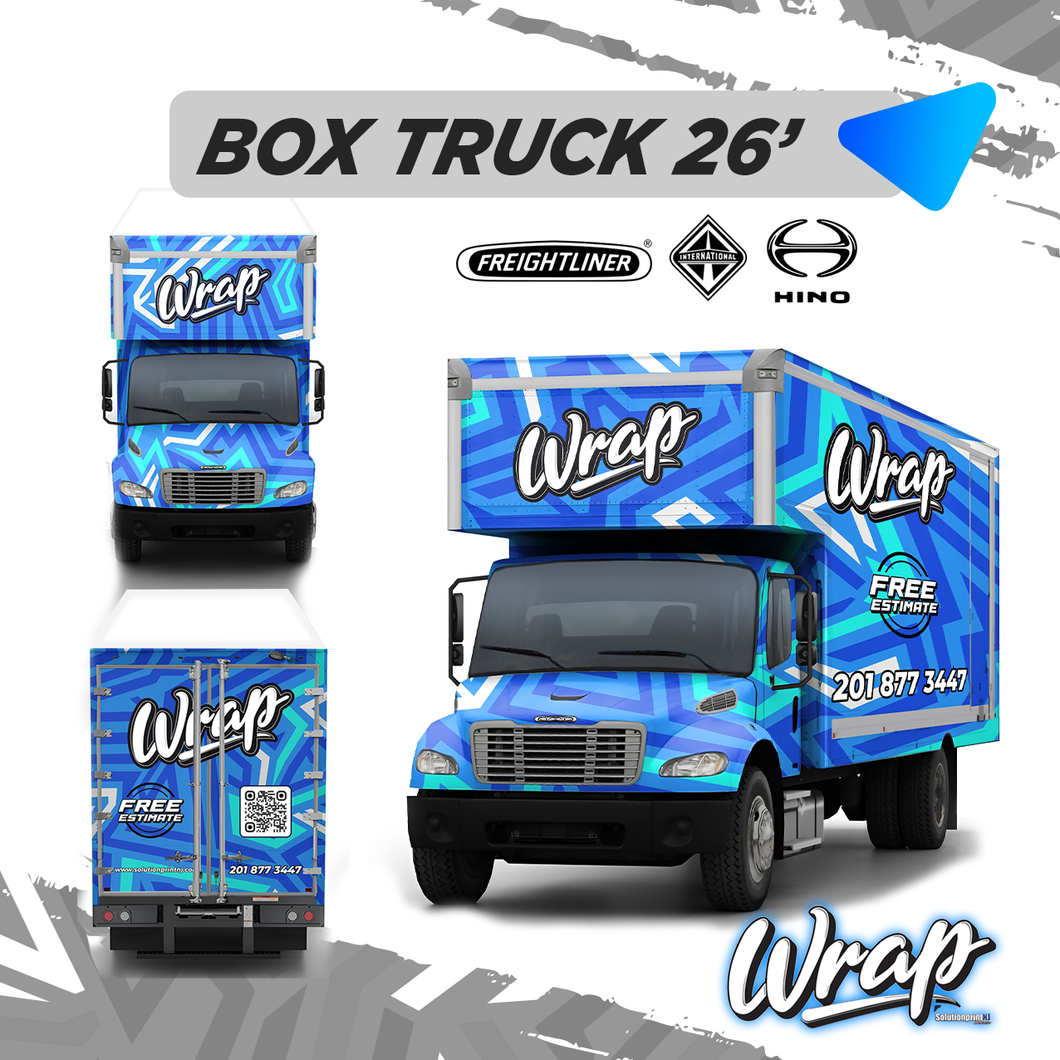 BOX TRUCK 26' WRAP