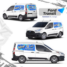 FORD TRANSIT CONNECT SHORT CARGO VAN / COMMERCIAL VINYL WRAP