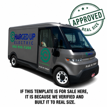 VEHICLE TEMPLATE FOR WRAP CHEVROLET BRIGHTDROP 400