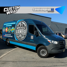 VAN MERCEDES BENZ SPRINTER HIGH ROOF LWB COMBOS WRAPS GRAPHICS