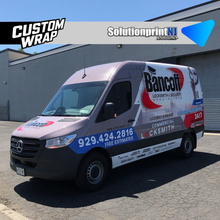 VAN MERCEDES BENZ SPRINTER 144 COMBOS WRAP GRAPHICS