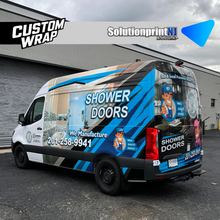 VAN MERCEDES BENZ SPRINTER 144 COMBOS WRAP GRAPHICS