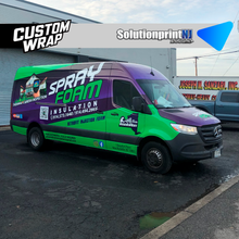 VAN MERCEDES BENZ SPRINTER HIGH ROOF LWB COMBOS WRAPS GRAPHICS