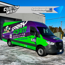 VAN MERCEDES BENZ SPRINTER HIGH ROOF LWB COMBOS WRAPS GRAPHICS