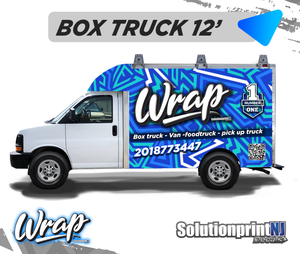 BOX TRUCK 12' FULL WRAP