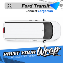 PRINT YOUR WRAP FORD TRANSIT CONNECT CARGO VAN