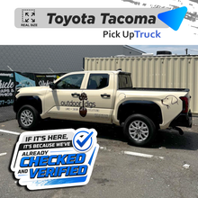 VEHICLE TEMPLATE FOR WRAP TOYOTA TACOMA