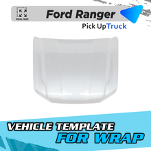 VEHICLE TEMPLATE FOR WRAP FORD RANGER