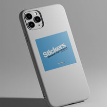 Square Stickers  cut contour