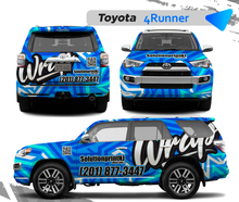 SUV 4RUNNER TOYOTA COMBOS WRAPS GRAPHICS.