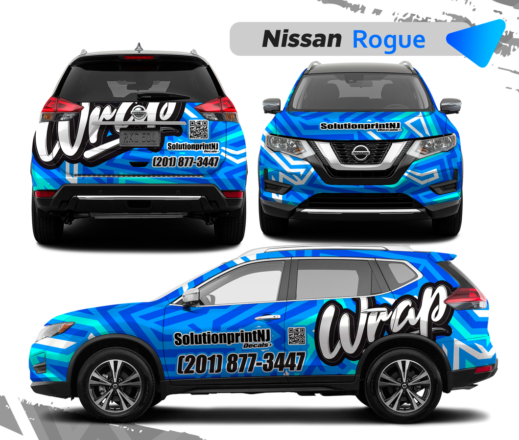 NISSAN PATHFINDER SUV COMBOS WRAPS GRAPHICS.