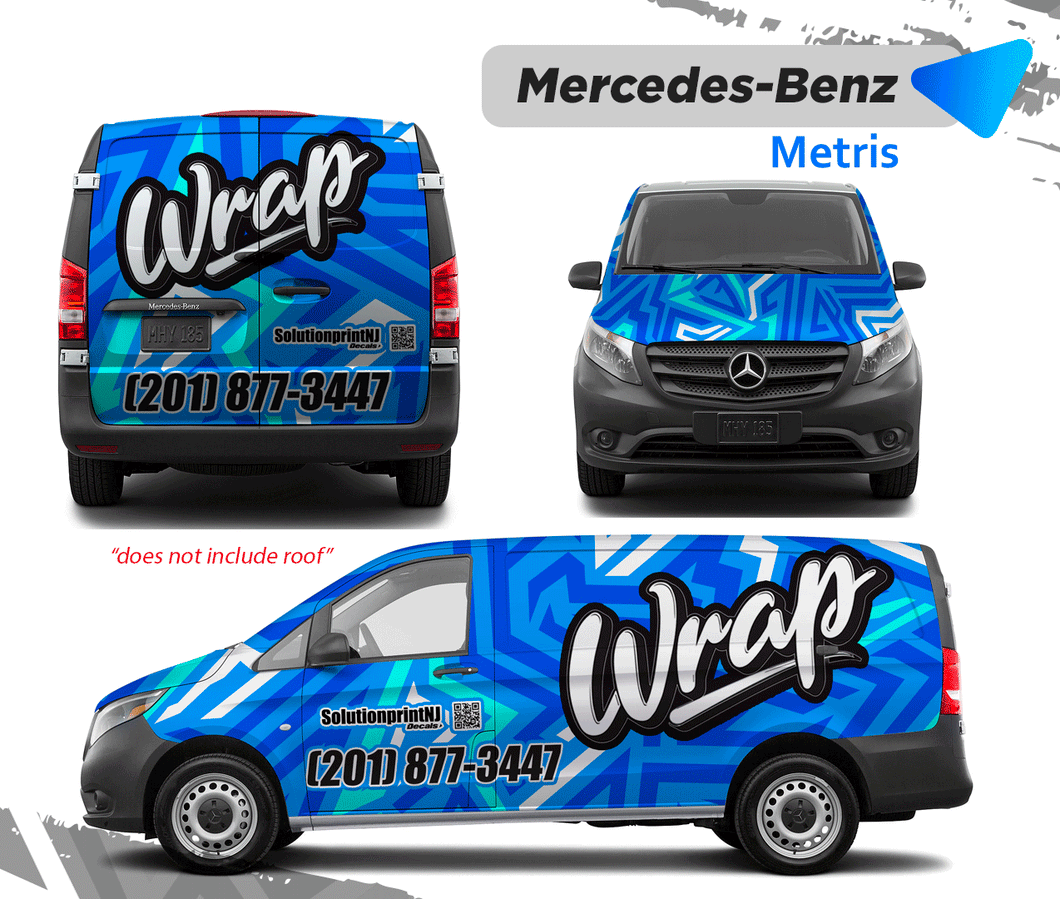 MERCEDES BENZ METRIX CARGO VAN / COMMERCIAL VINYL WRAP