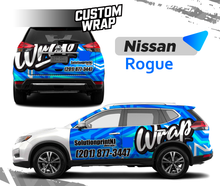 NISSAN ROGUE SUV COMBOS CUSTOM WRAPS GRAPHICS.