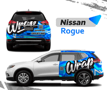 NISSAN ROQUE SUV COMBOS WRAPS GRAPHICS.