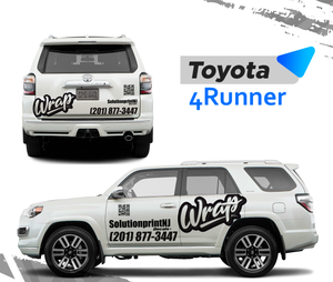 SUV 4RUNNER TOYOTA COMBOS WRAPS GRAPHICS.