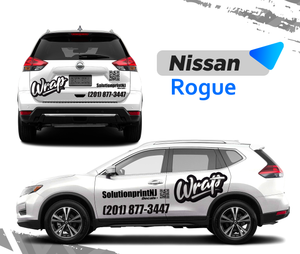 NISSAN ROQUE SUV COMBOS WRAPS GRAPHICS.