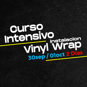 Curso intensivo de vinyl Wrap