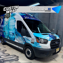 VAN FORD TRANSIT HIGH ROOF COMBOS CUSTOM WRAPS GRAPHICS