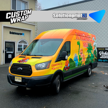 VAN FORD TRANSIT HIGH ROOF COMBOS CUSTOM WRAPS GRAPHICS