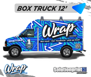 BOX TRUCK 12' FULL WRAP