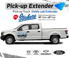 PICK UP TRUCK DOBLE CAB EXTENDER COMBOS WRAPS GRAPHICS