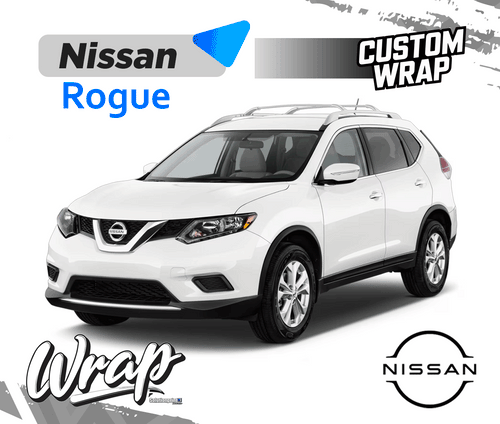 NISSAN ROGUE SUV COMBOS CUSTOM WRAPS GRAPHICS.