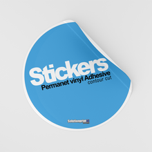 Cirque Stickers  cut contour