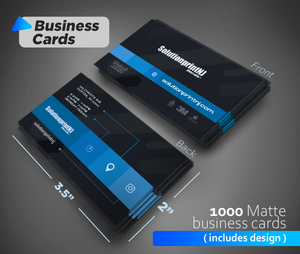 Business Cards matte finish Custom High Quality